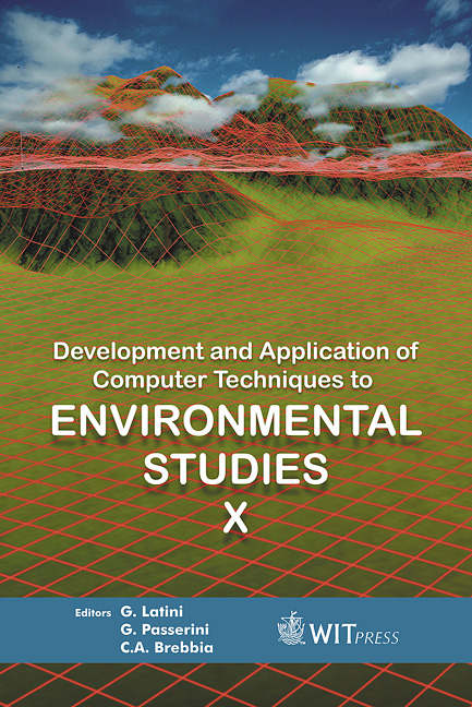 Development and Application of Computer Techniques to Environmental Studies X