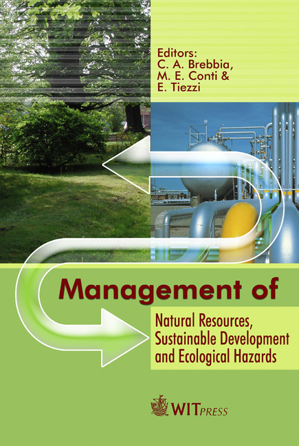 Management of Natural Resources, Sustainable Development and Ecological Hazards