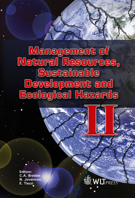 Management of Natural Resources, Sustainable Development and Ecological Hazards II