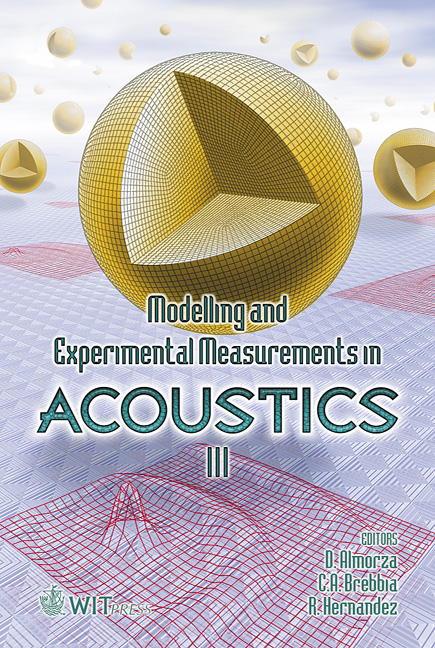 Modelling and Experimental Measurements in Acoustics III