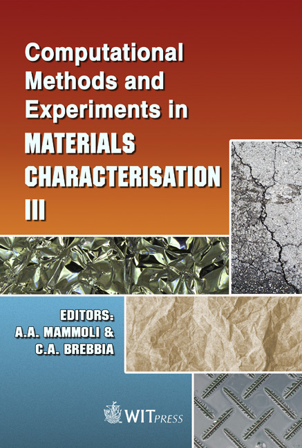 Computational Methods and Experiments in Materials Characterisation III