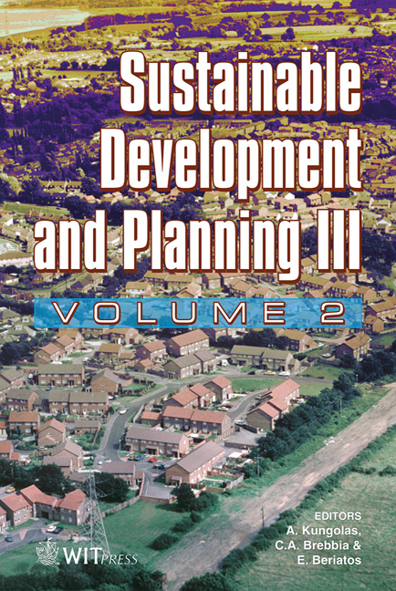 Sustainable Development and Planning III Volume 2