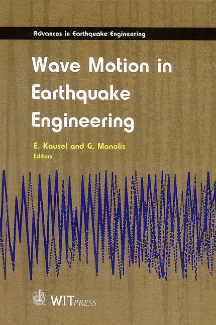 Wave Motion in Earthquake Engineering