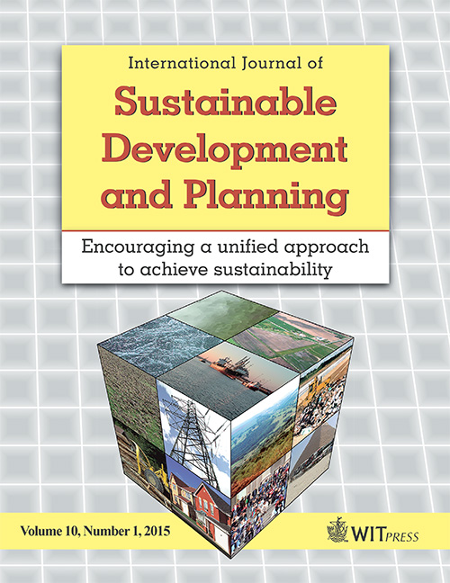 International Journal of Sustainable Development and Planning