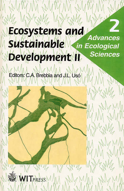 Ecosystems and Sustainable Development II