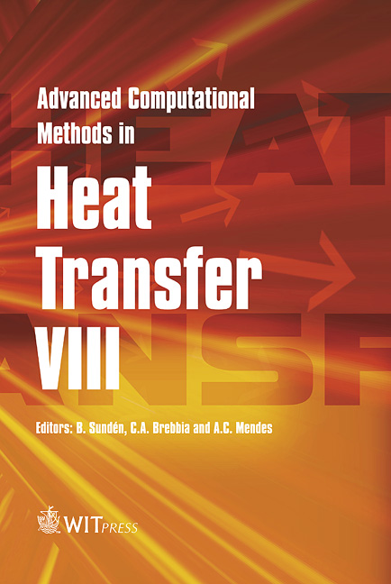 Advanced Computational Methods in Heat Transfer VIII