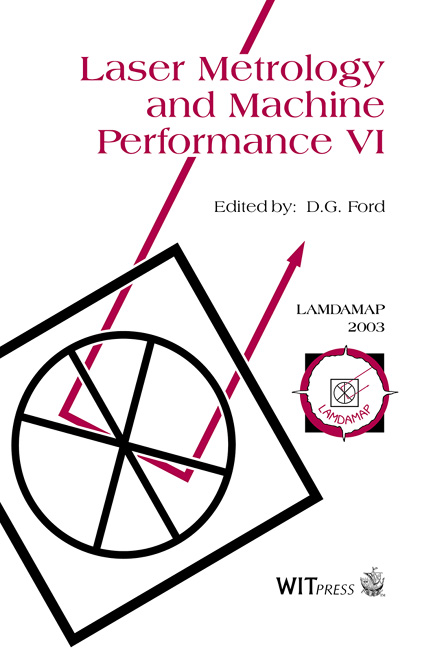 Laser Metrology and Machine Performance VI