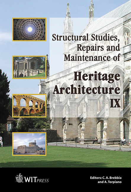 Structural Studies, Repairs and Maintenance of Heritage Architecture IX 