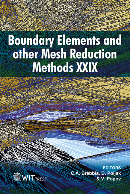 Boundary Elements and Other Mesh Reduction Methods XXIX