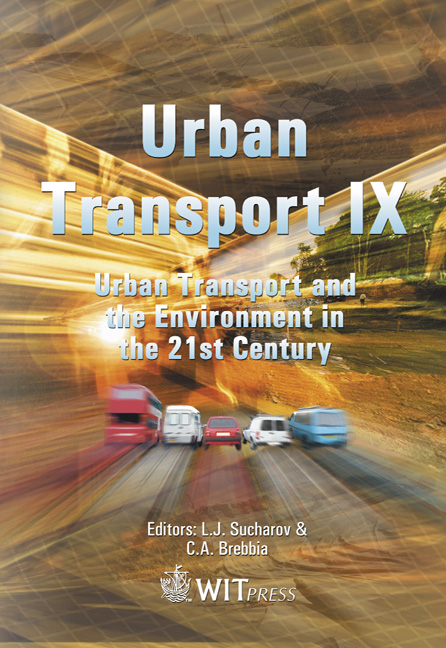 Urban Transport IX