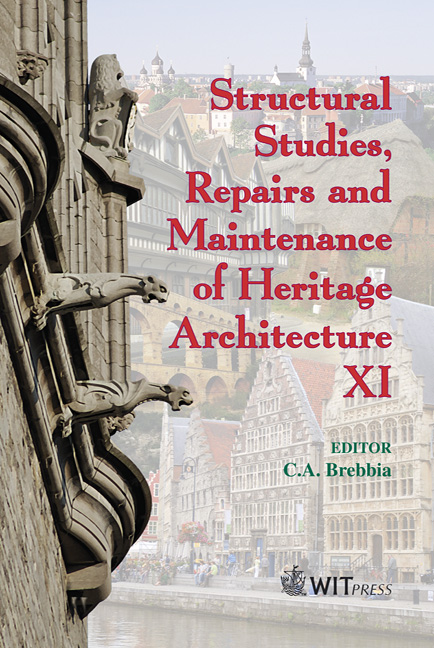Structural Studies, Repairs and Maintenance of Heritage Architecture XI