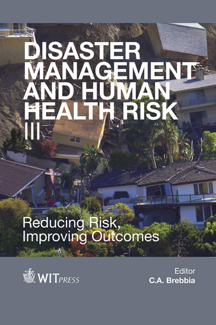 Disaster Management and Human Health Risk III