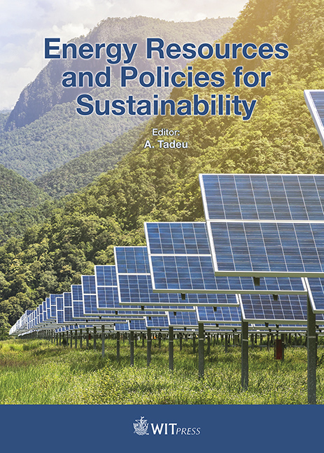 Energy Resources and Policies for Sustainability