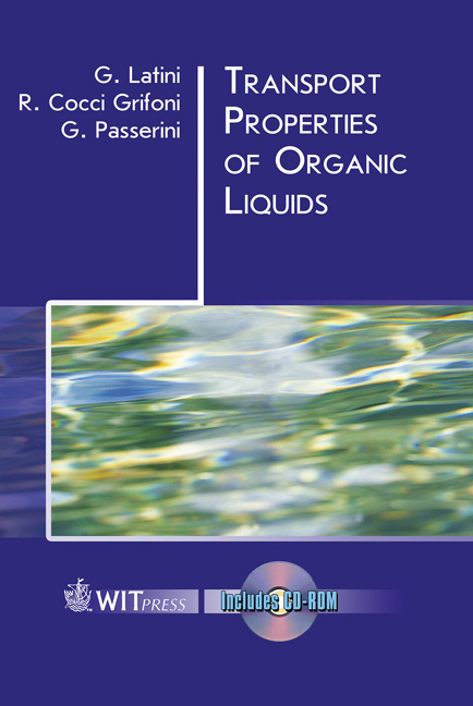 Transport Properties of Organic Liquids