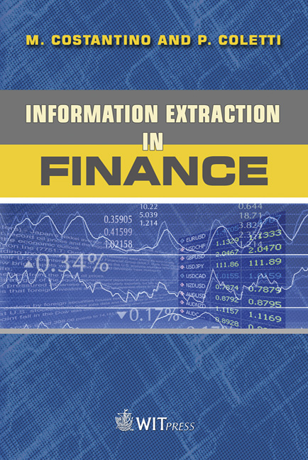 Information Extraction in Finance