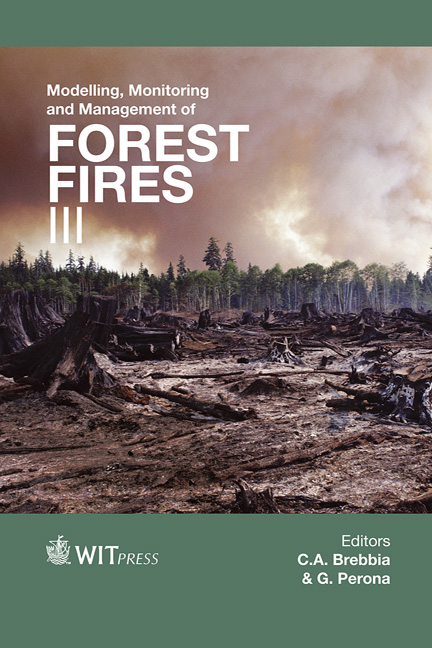Modelling, Monitoring and Management of Forest Fires III