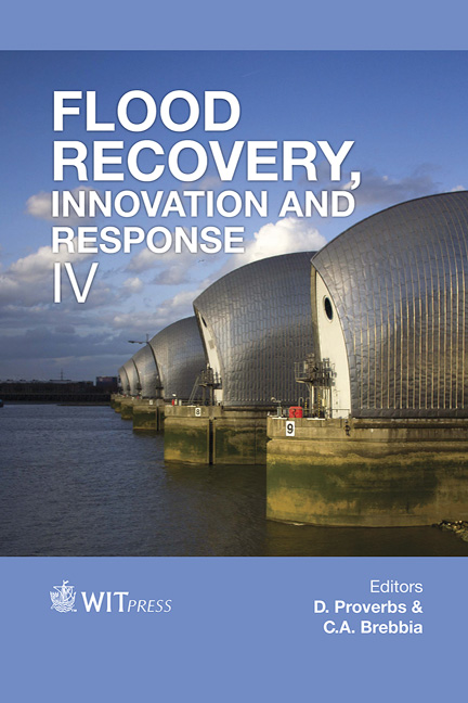 Flood Recovery, Innovation and Response IV