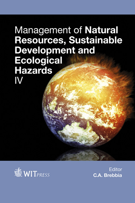 Management of Natural Resources, Sustainable Development and Ecological Hazards IV