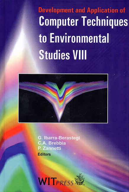 Development and Application of Computer Techniques to Environmental Studies VIII