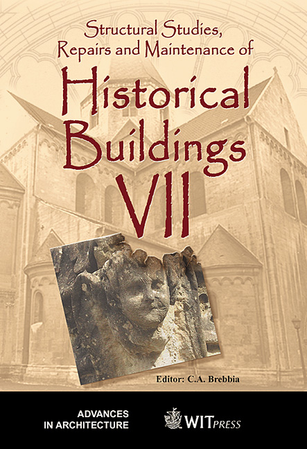 Structural Studies, Repairs and Maintenance of Historical Buildings VII