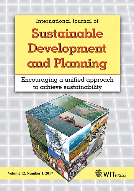 International Journal of Sustainable Development and Planning